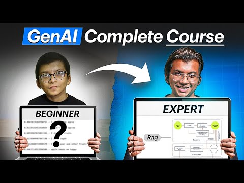 Complete GenAI in 5 hours For Free 🔥 | RAG System Course