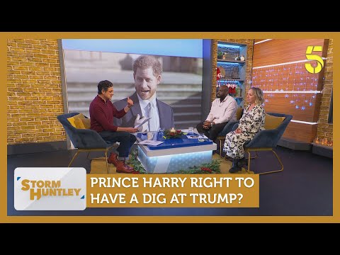 Prince Harry right to have a dig at Trump? Feat. Lowri & Marvyn Harrison | Storm Huntley