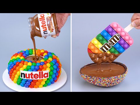 100+ Most Satisfying Cake Making Videos | Collection of the best rainbow cake decorating ideas