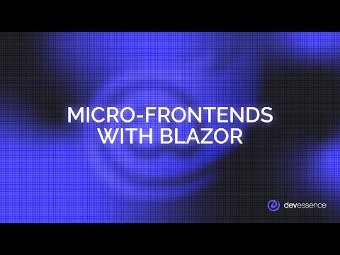 Micro-Frontends with #Blazor