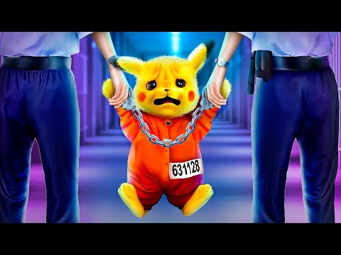 Мой покемон в тюрьме! Покемоны в реальной жизни!