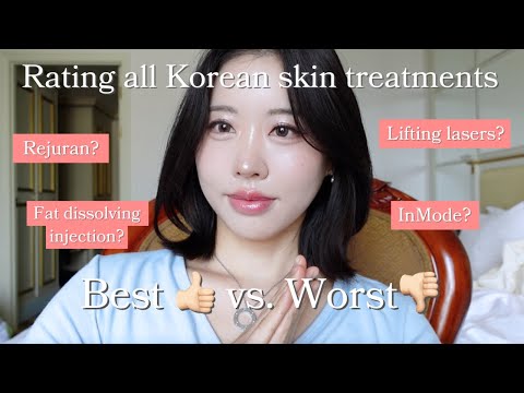 *BEST* Korean skin treatments in 2025!! (ft. rejuran, pico, fat dissolving treatments, etc!)