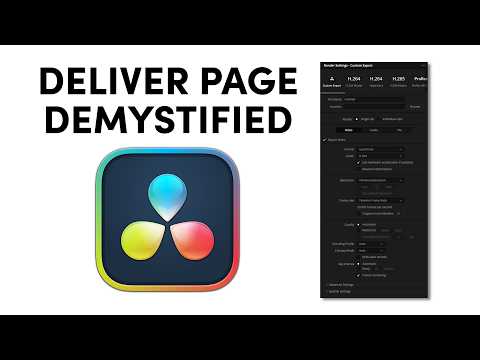 Confused by DaVinci Resolve's Deliver Page? Watch This.