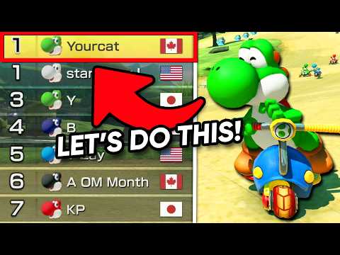 My Secret Goal in Competitive Mario Kart 8 Deluxe