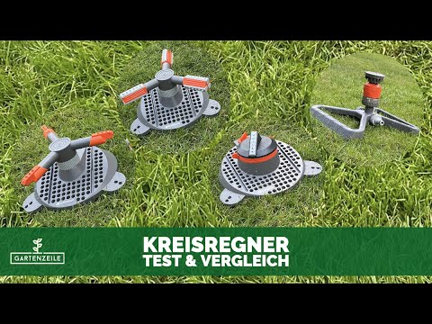 Kreisregner Test - 4 Modelle von Gardena im Vergleich! Welcher Rasensprenger passt zu dir?