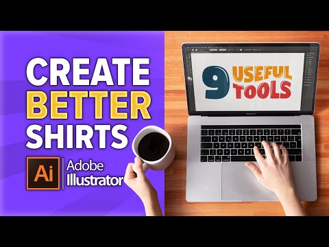 9 Adobe Illustrator Tools for Better T-shirt Design