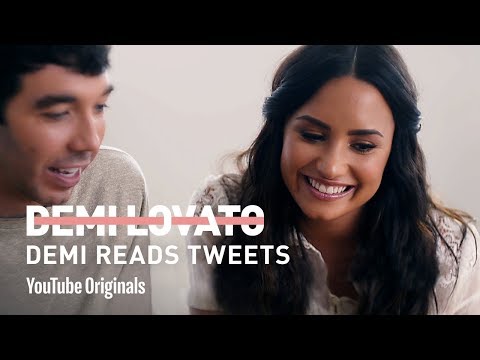 Demi Lovato Reads Tweets