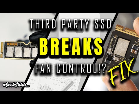 M4 Mac Mini Third Party SSDs Break Fan Control!? How to Test and Fix! #GeekShhh #M4MacMini