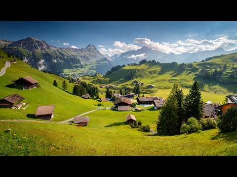 Beautiful Swiss Valley 🇨🇭 A Natural Paradise and Hidden Gem