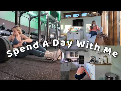 Productive day as a mum of 2: gym, cooking, cleaning and catch up with me!