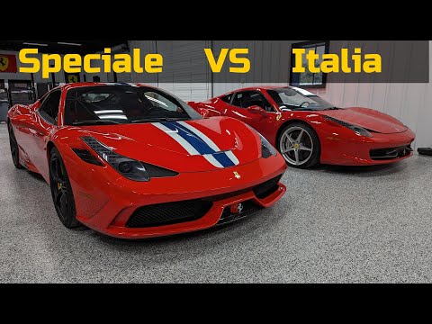 $250,000 Difference?! Ferrari 458 Speciale VS 458 Italia