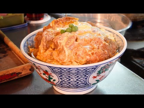 Giant Pork Cutlet Bowl! Japanese Katsudon &amp; Soba Noodle Restaurant | Kadohei