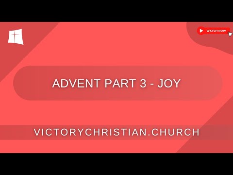 12.14.25 Sunday Service: Advent Pt 3 - Joy
