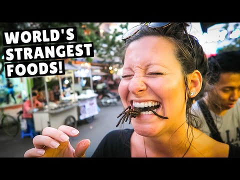 WE TRIED THE WORLD'S STRANGEST FOODS