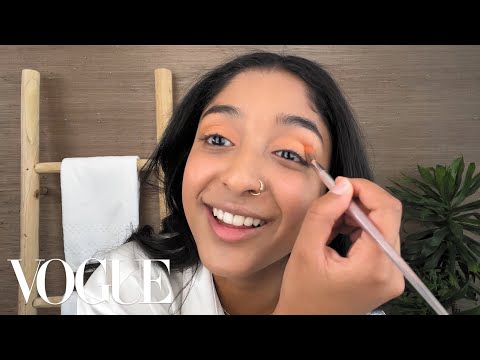 Never Have I Ever's Maitreyi Ramakrishnan’s Guide to Bold Eyeshadow | Beauty Secrets | Vogue