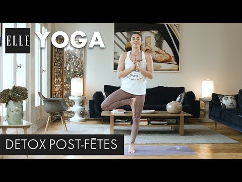 20 Minutes of Post-Holiday Detox Yoga┃ELLE Yoga