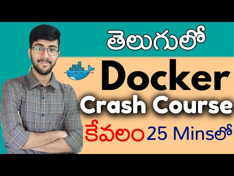 Docker Course in Telugu | Docker in 25 Mins | Vamsi Bhavani