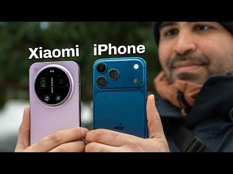 Xiaomi 17 Ultra vs. iPhone 17 Pro Max: a REAL day camera & battery test!