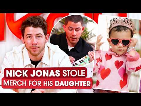 Nick Jonas plays 'Which Jonas Brother Knows Best' and admits stealing for his daughter