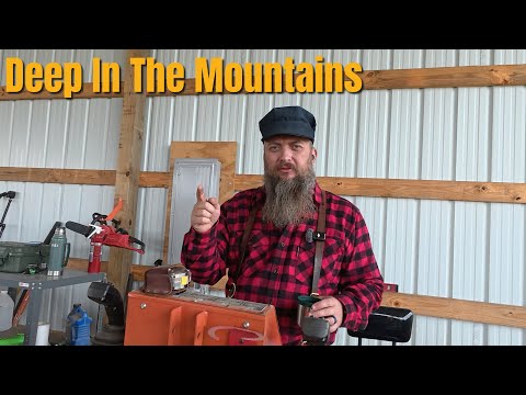 Running a Sawmill Deep in the Appalachian Mountains