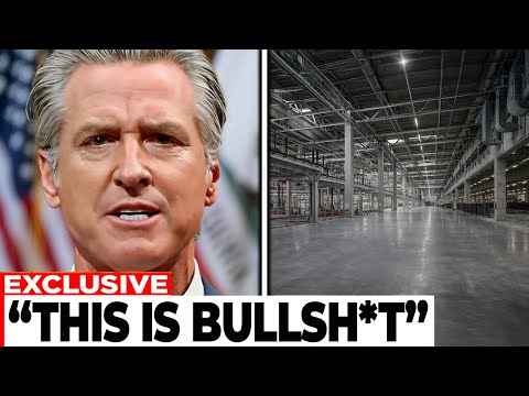 Governor Of California PANICS After Tesla BEGINS SHUTTING Down Manufacturing In California!