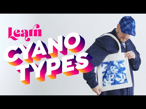 How to make cyanotype photograms on fabric and textiles