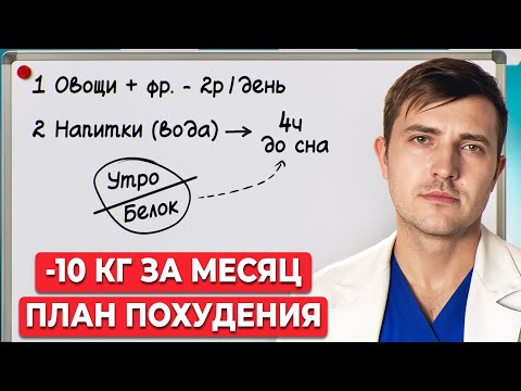 Питайся так 1 МЕСЯЦ и ты похудеешь! СКОПИРУЙ ЭТОТ ПЛАН