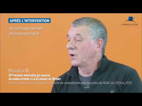 RAAC à la Clinique du Sport Bordeaux-Mérignac appliquée aux prothèses de hanche et de genou