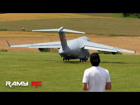 I flew the C-17 Globemaster in Germany and I NAILED the Landing!!