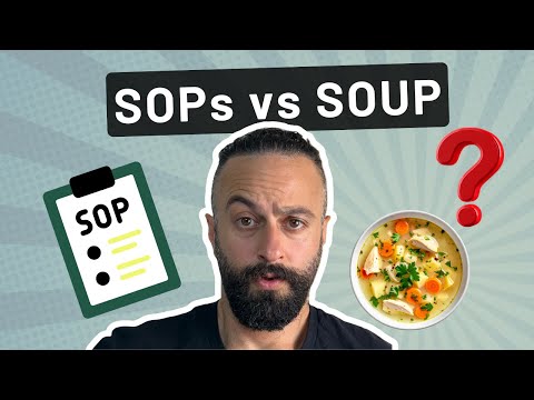 "SOPs" Are Out ❌ "SOUPs" Are In! ✅