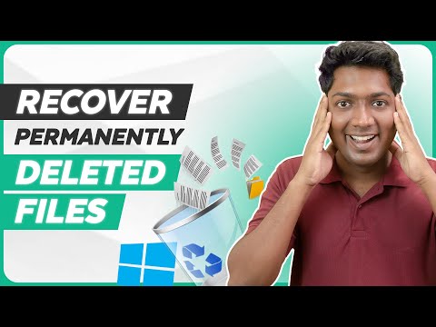 How To Recover Permanently Deleted Files from Windows PC for Free | 2024