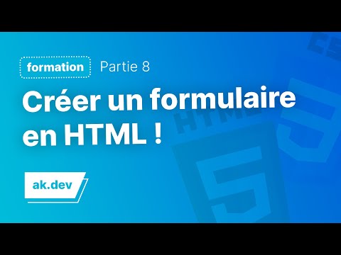 Comment créer un formulaire HTML facilement & rapidement !