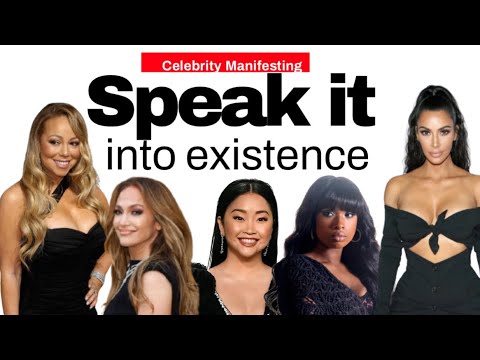 Speak it into existence! 