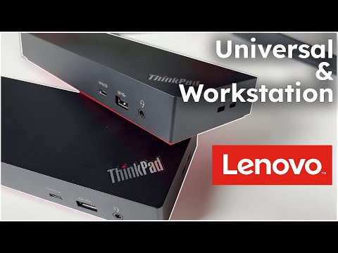 Lenovo Thunderbolt 4 Dock Review - Universal or Workstation?  - Lenovo Docking Station Comparison