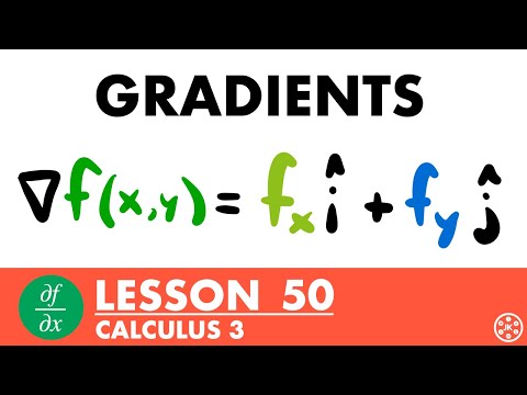 The Gradient | Calculus 3 Lesson 50 - JK Math