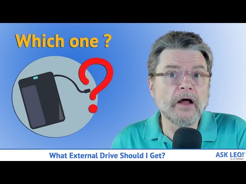 What External Drive Should I Get?