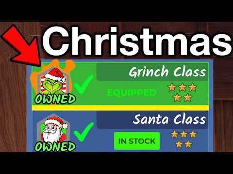 99 Nights But You Can BUY Christmas Classes!