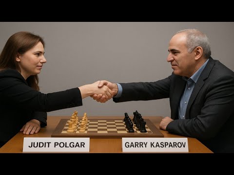 Judit Polgar vs Garry Kasparov • Dos Hermanas 1996-Historic Chess Battle!