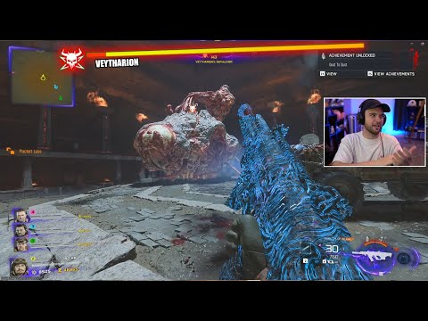 BO7 "ASHES OF THE DAMNED" BOSS FIGHT + END CUTSCENE!!! (COD Black Ops 7 Zombies)