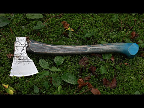 Anniversary axe from URM ANIKA made of stainless steel!