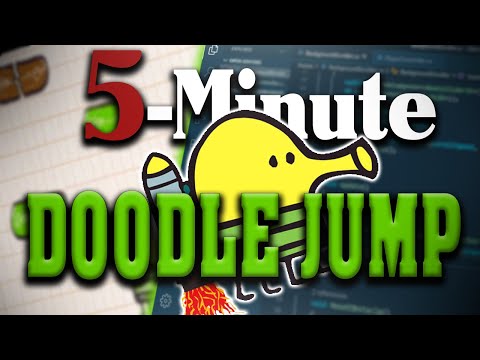 5 Minute DOODLE JUMP Unity Tutorial