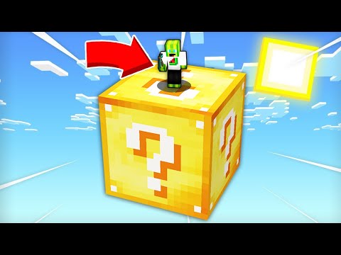 100 ДНІВ ВИЖИВАЮ НА ВЕЛИКОМУ ЛАКІ БЛОЦІ У МАЙНКРАФТІ