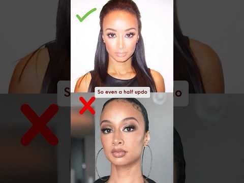3 Style Tips if you have a Weak Chin #facialproportions #styletips
