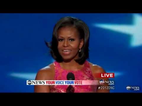 Michelle Obama DNC Speech 2012 Complete: 'How Hard You Work' More Important Than Income