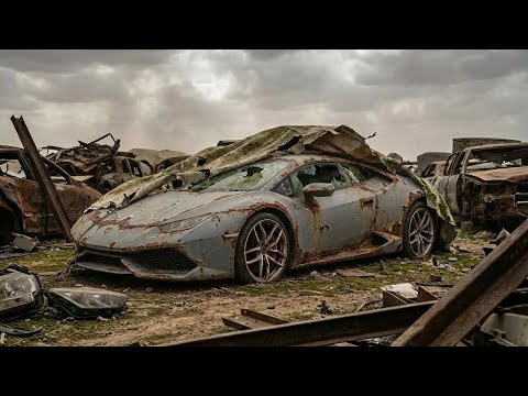 ASMR Car Restoration! Full Restoration of a Lamborghini Huracan from Total Disrepair to Looking New