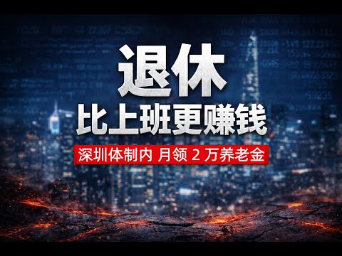 真正的金饭碗是谁？体制内月领 2 万养老金，普通打工人996工资却不到体制内1/3。我们在为谁交养老金？#中国经济 #房地產#中国新闻【中国经济】