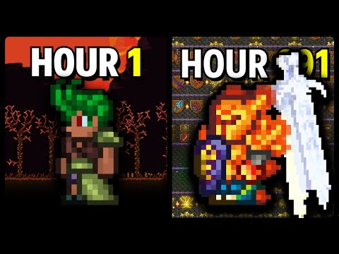 I Spent 291 Hours Getting EVERY WEAPON in ONE WORLD! | THE MOVIE | Terraria