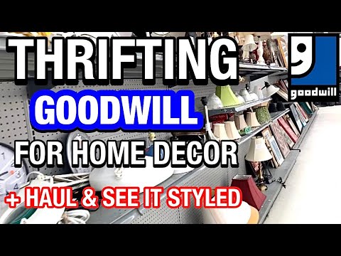 I could have spent a fortune out THRIFTING GOODWILL FOR HOME DECOR today & see my HAUL