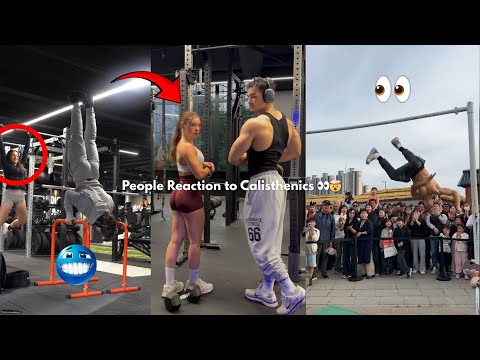 Public Reactions To Calisthenics 👀🤯