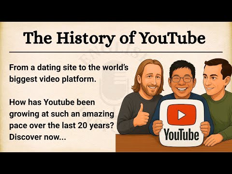 YouTube: From a Dating Site to Digital Giant || Learn English Through Story Level 2 || Graded Reader